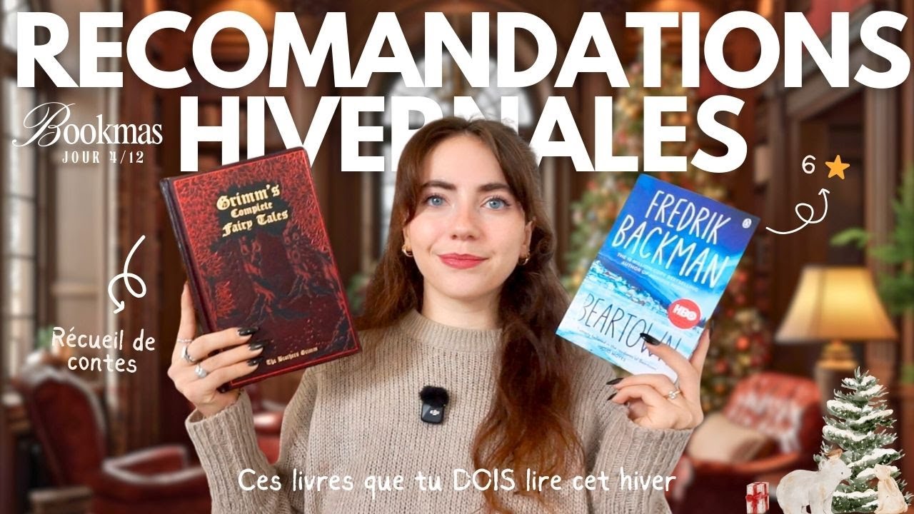 10 livres à découvrir cet hiver ❄️⛄️ Recommandations hivernales + bilan culturel