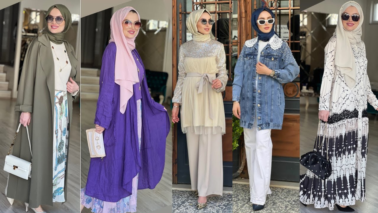 ملابس محجبات موضة ربيع وصيف 2024 🔝 modest clothing🌟Hijab Muslim 🌟 Hijabi girl 🌟 modest fashio