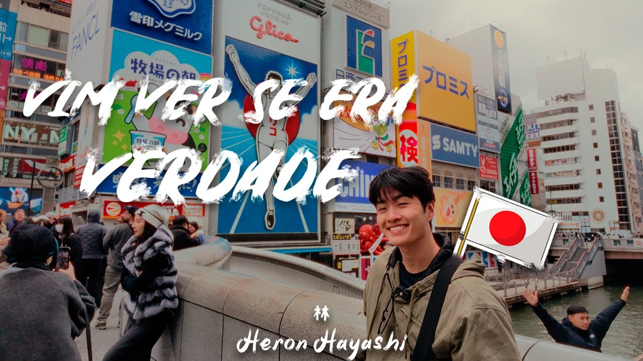 É VERDADE O QUE DIZEM SOBRE OSAKA? | Heron no Japão