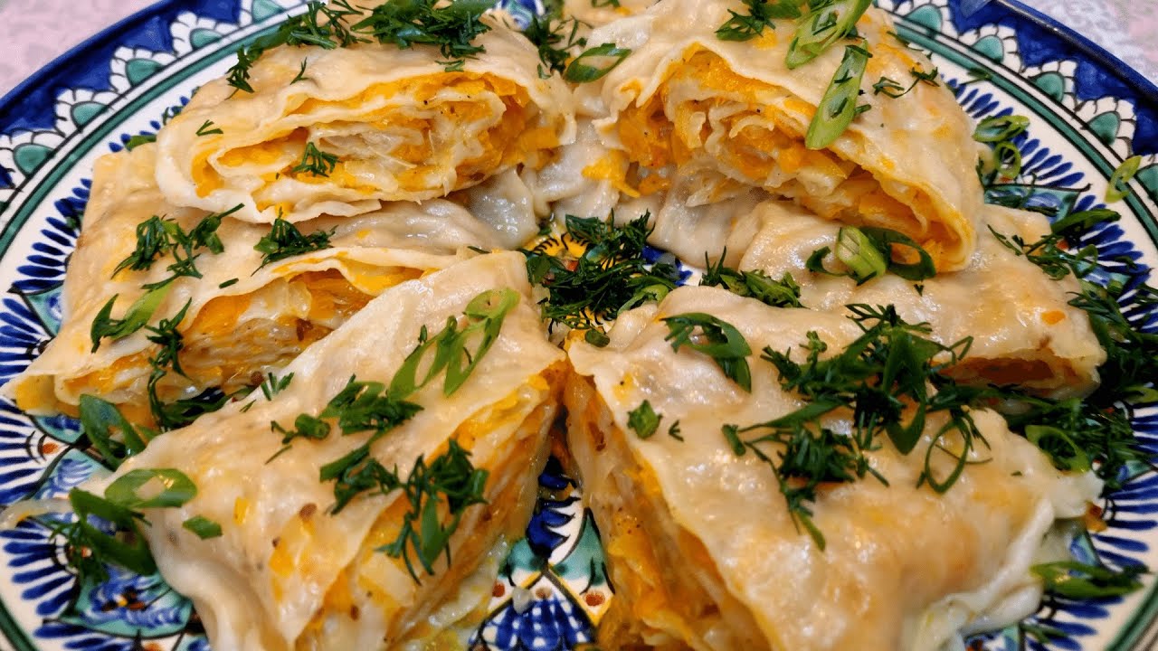 Ханум с тыквой | Ханум с тыквой  невероятно вкусно... Вся семья его обожает!!! быстро и вкусно