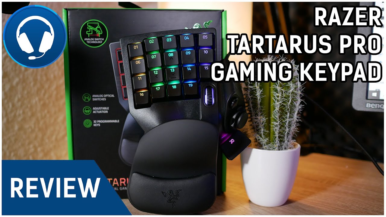 Razer Tartarus Pro Gaming Keypad Review - WAS KÖNNEN DIE ANALOGEN SWITCHES?