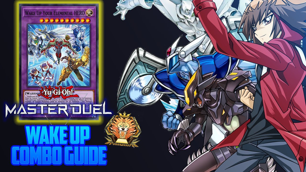 WAKE UP YOUR ELEMENTAL HERO COMBO GUIDE - NEW HERO NEGATE COMBOS [Yu-Gi-Oh Master Duel]