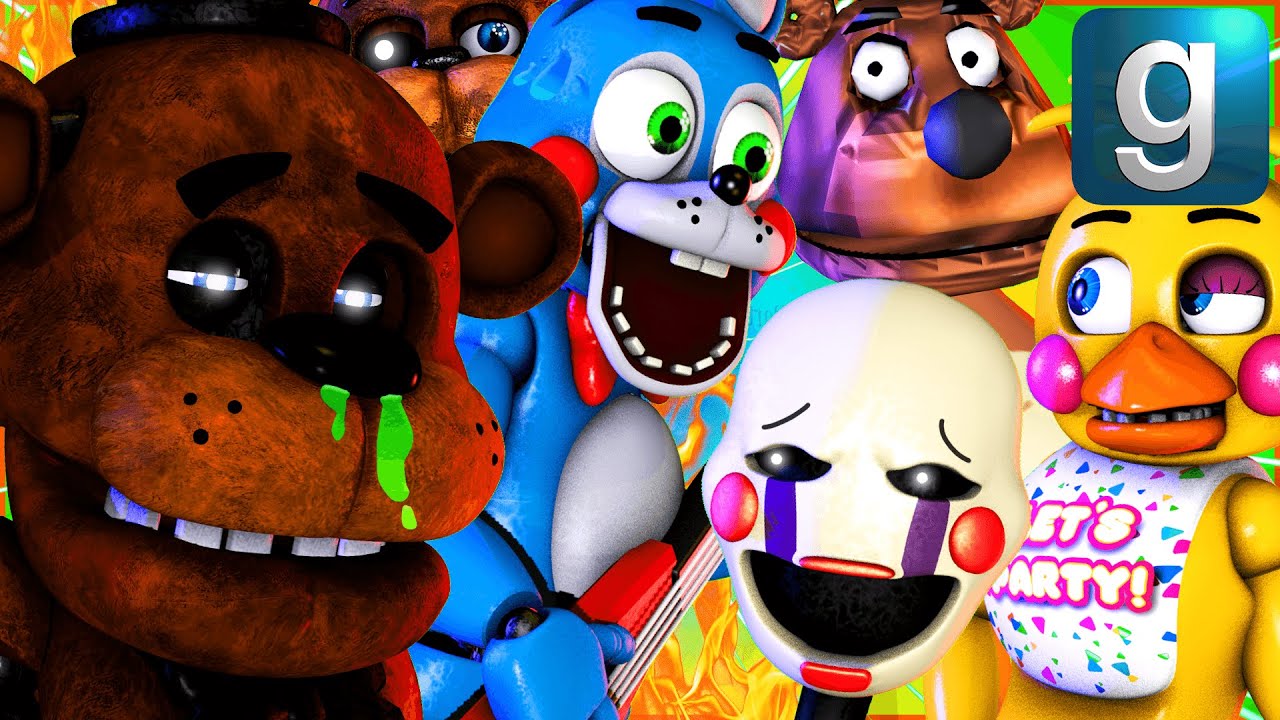 Gmod FNAF | Больничный Фредди!