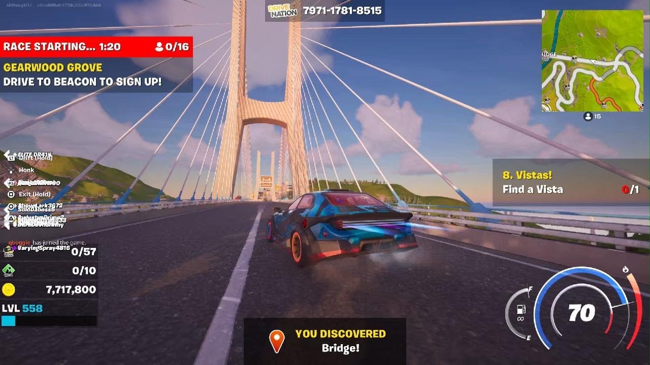Fortnite drive nation rp
