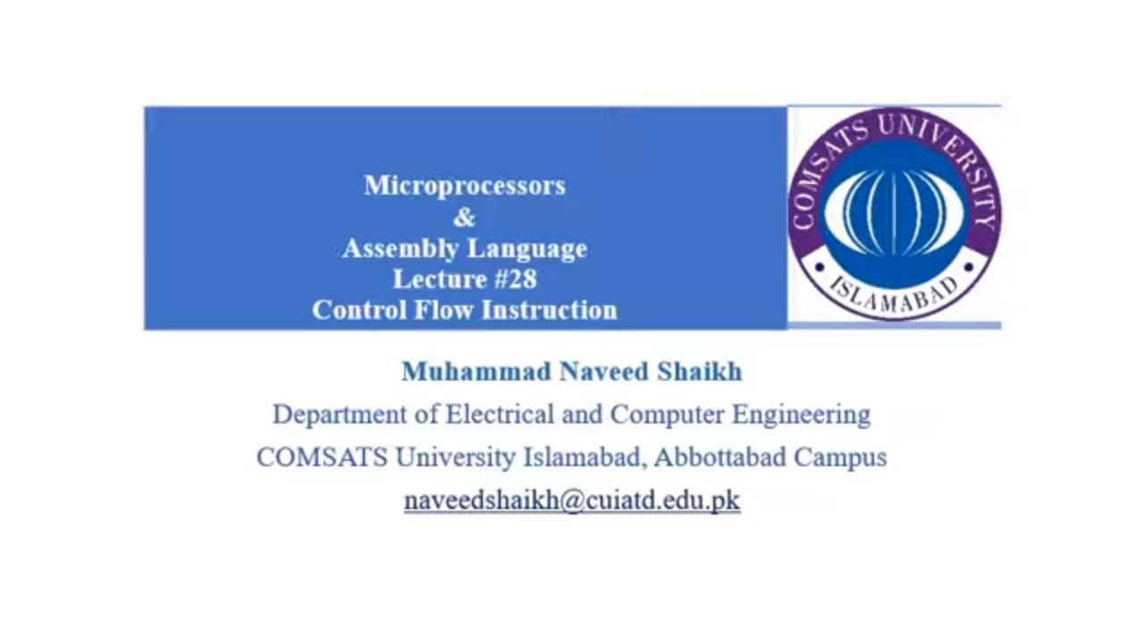 Control Flow Instruction in 8086|| JMP Instruction|| Unconditional Jumps example in emu8086