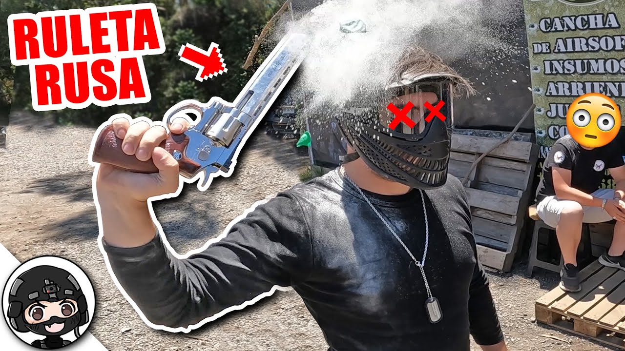 NOS DISPARAMOS en la RULETA RUSA por 💲50.000❗️😱 ▬ Yio Airsoft