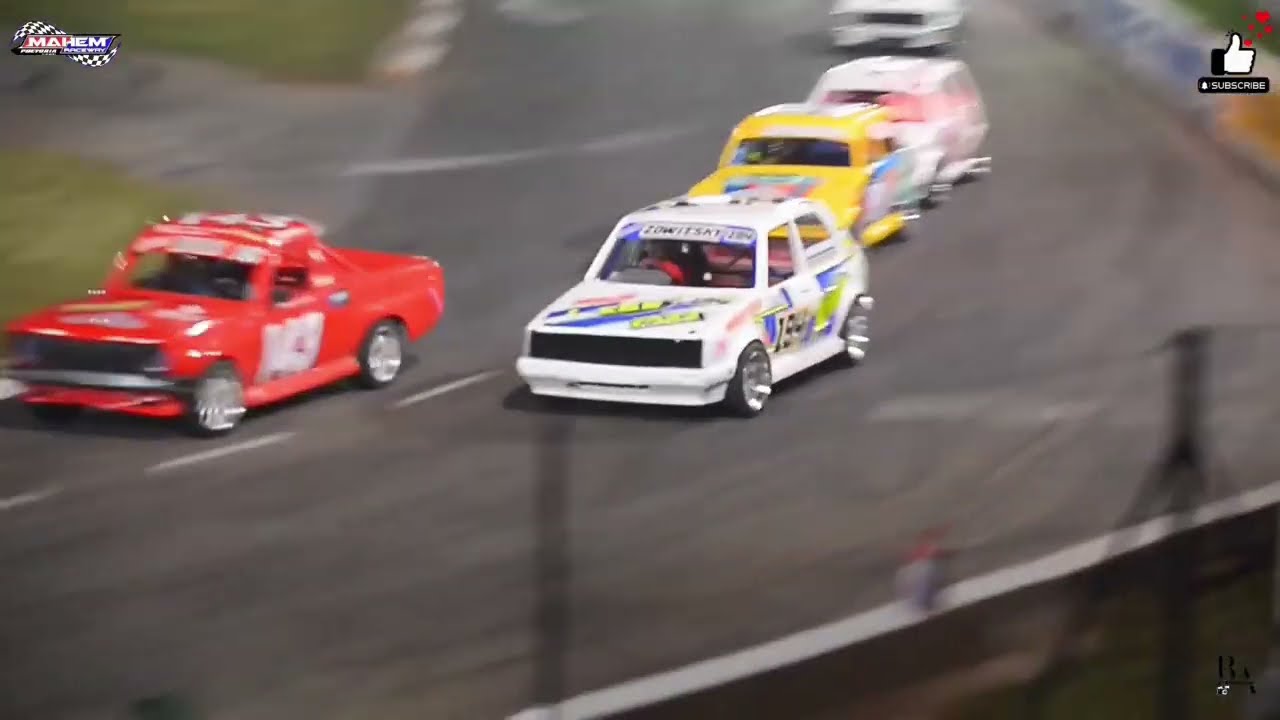 Door-to-Door Racing! Ladies Cup vs Junior Stockrods! compilation. Mahem Raceway. 28.02.2026.
