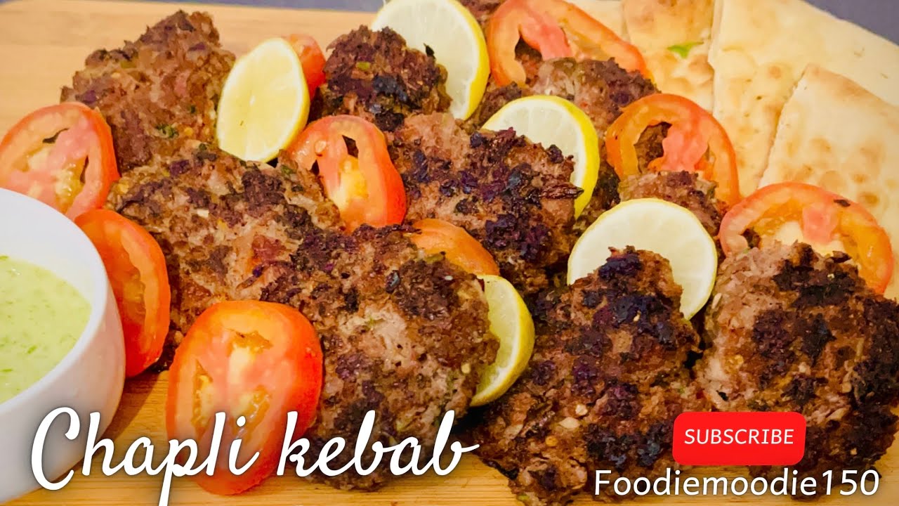 Beef Chapli Kebab recipe by foodiemoodie / چپلى كباب بنانے کا آسان طريقہ