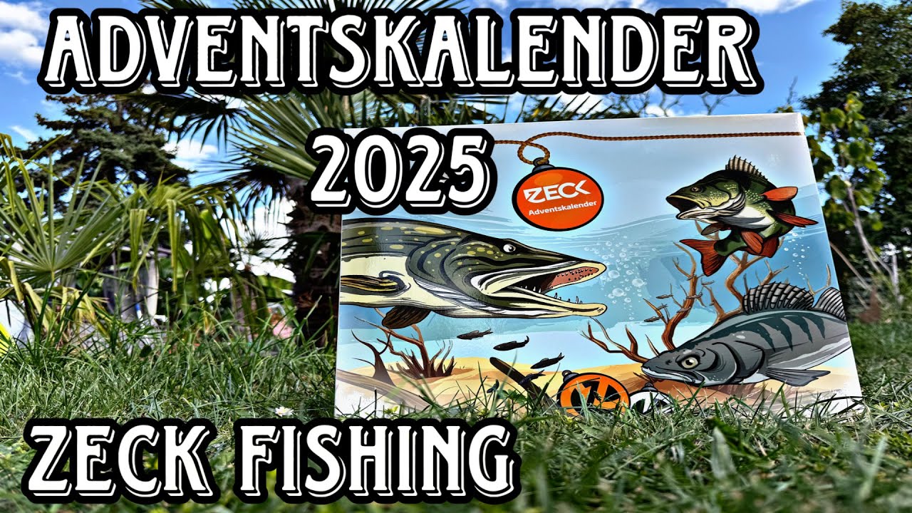 Zeck Fishing Adventskalender 2025 vorgestellt – DAS ist drin!