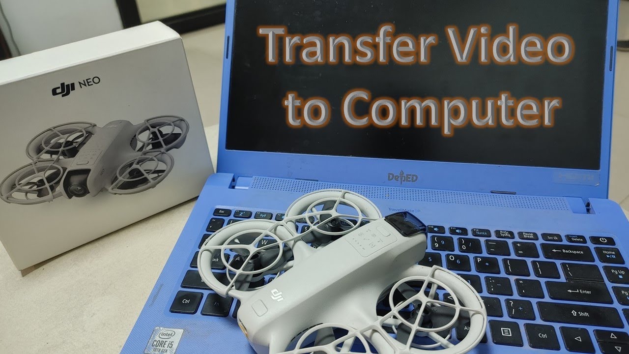 How to transfer/download videos and pictures from DJI Neo to Computer ( tagalog )