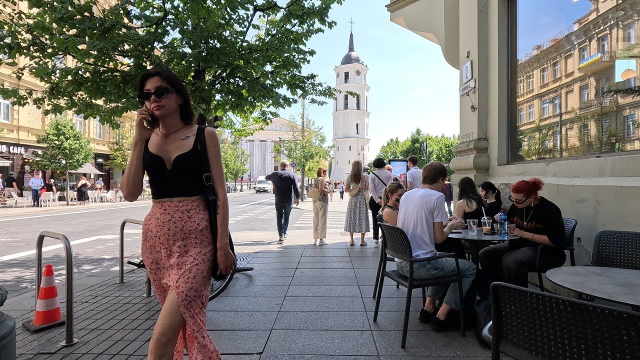 🇱🇹 Vilnius Old Town, Lithuania, Walking Tour, Part 2 of 2