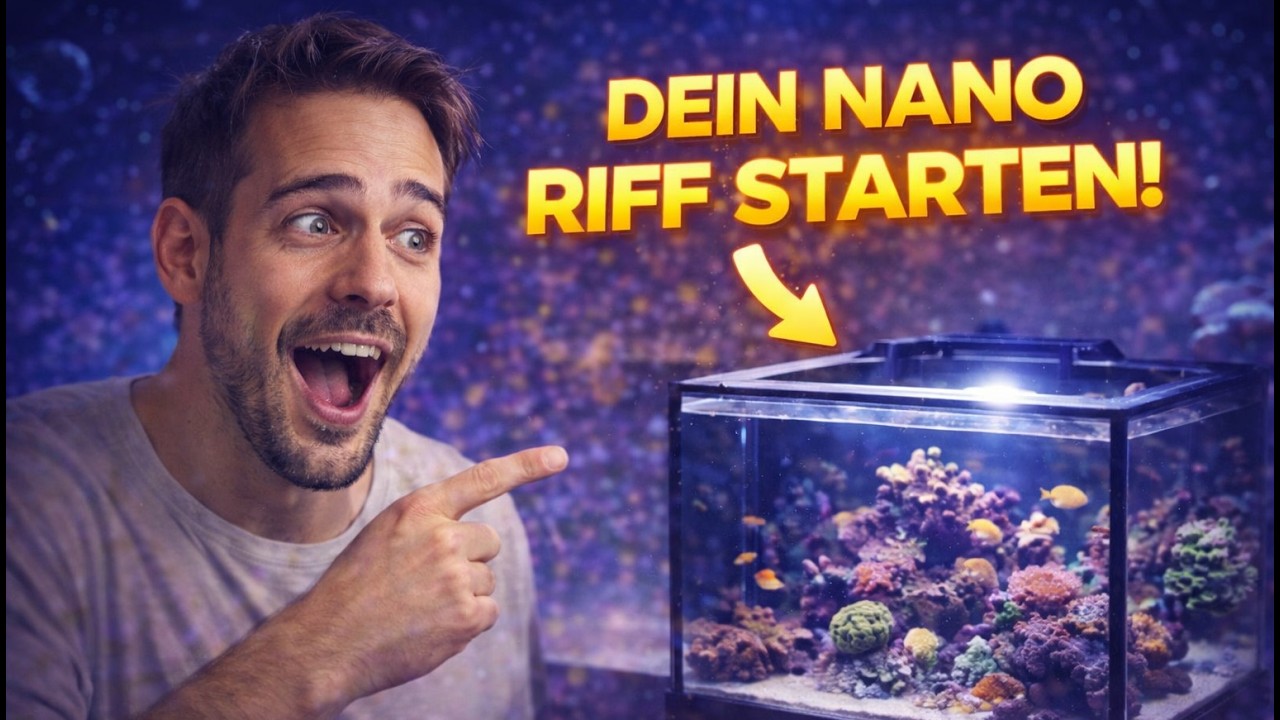 Neues Nano Aquarium Projekt – Mein Start in die Meerwasseraquaristik