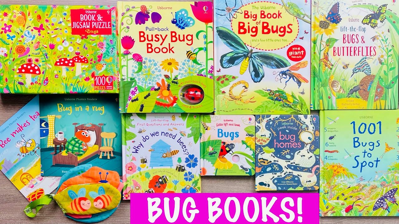 Best Bug Books for Kids!