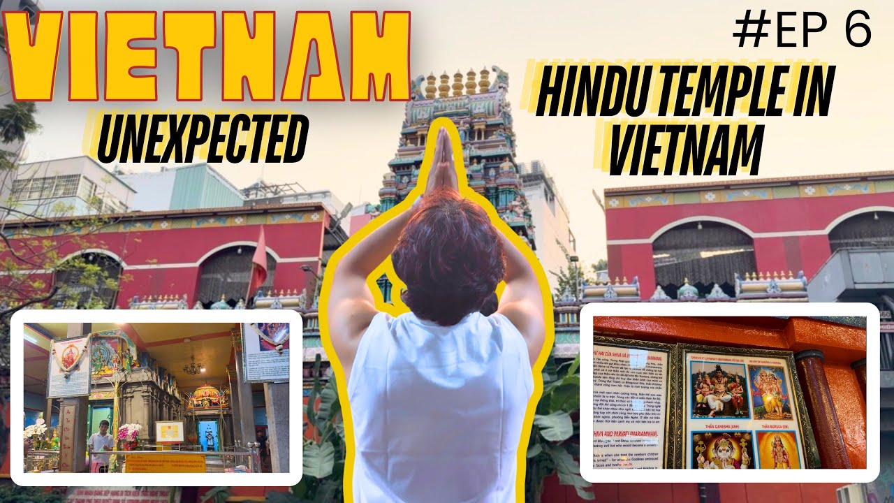 Unexpected😱Hindu temple in #vietnam 🙏🕉️ #meprathameshboltoy #hindu #temple 