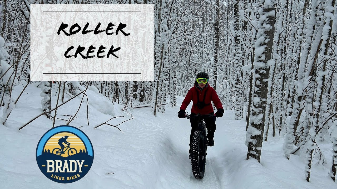 Fat Biking Roller Creek Trail at WinMan