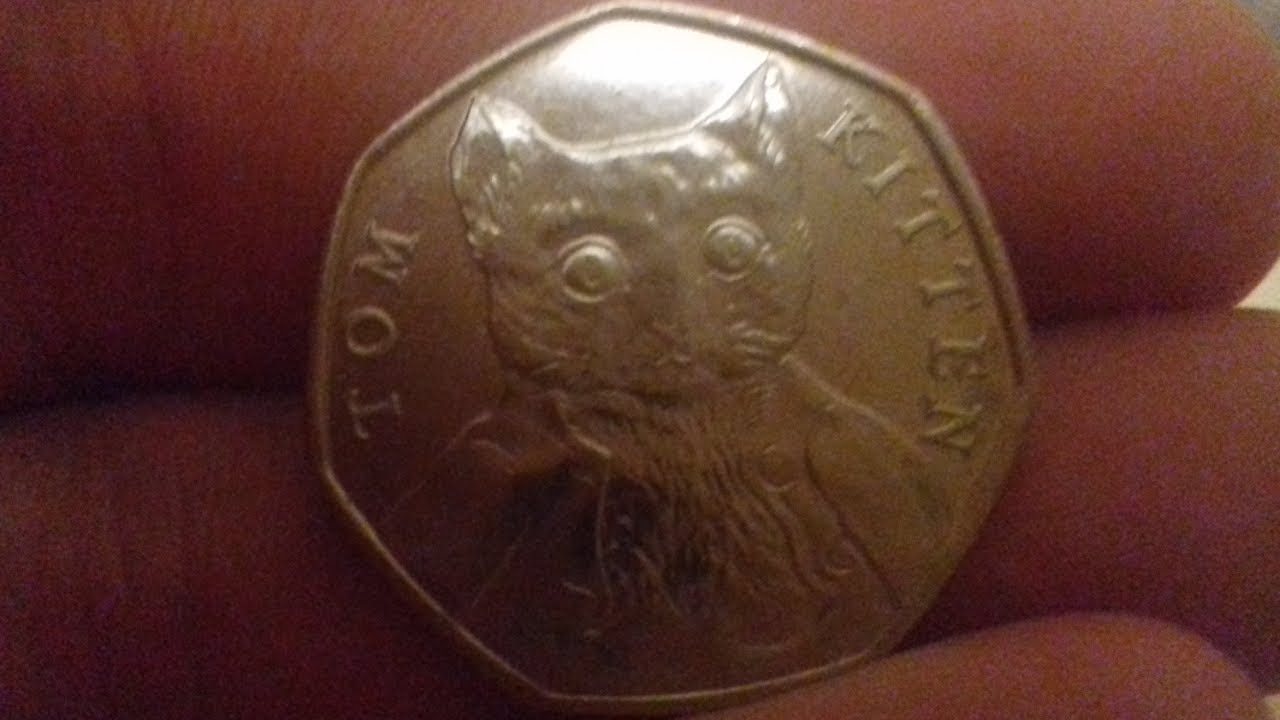 Tom Kitten 50p Worth? - Tom Kitten 50p 2017 Coin - Beatrix Potter 50p