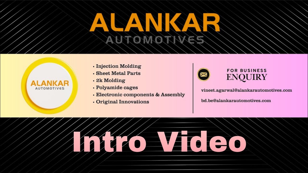 Alankar  Automotives | Leading Injection Molding in India|Stamping| Electronic Components