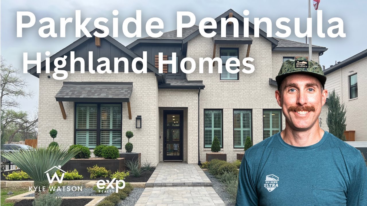 Highland Home Model Tour: Explore Parkside Peninsula's Bernini Floor Plan in Georgetown, TX!