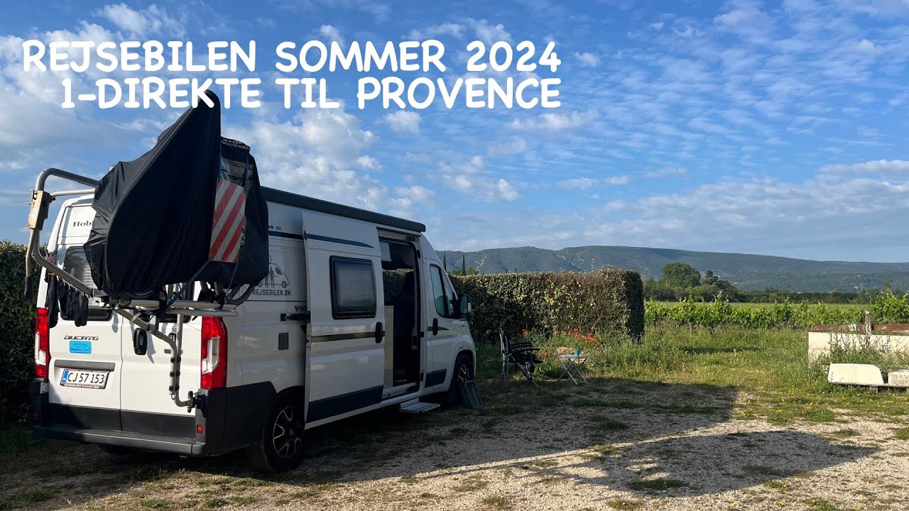 Sommer 2024  -  1 Direkte til Avignon og Provence