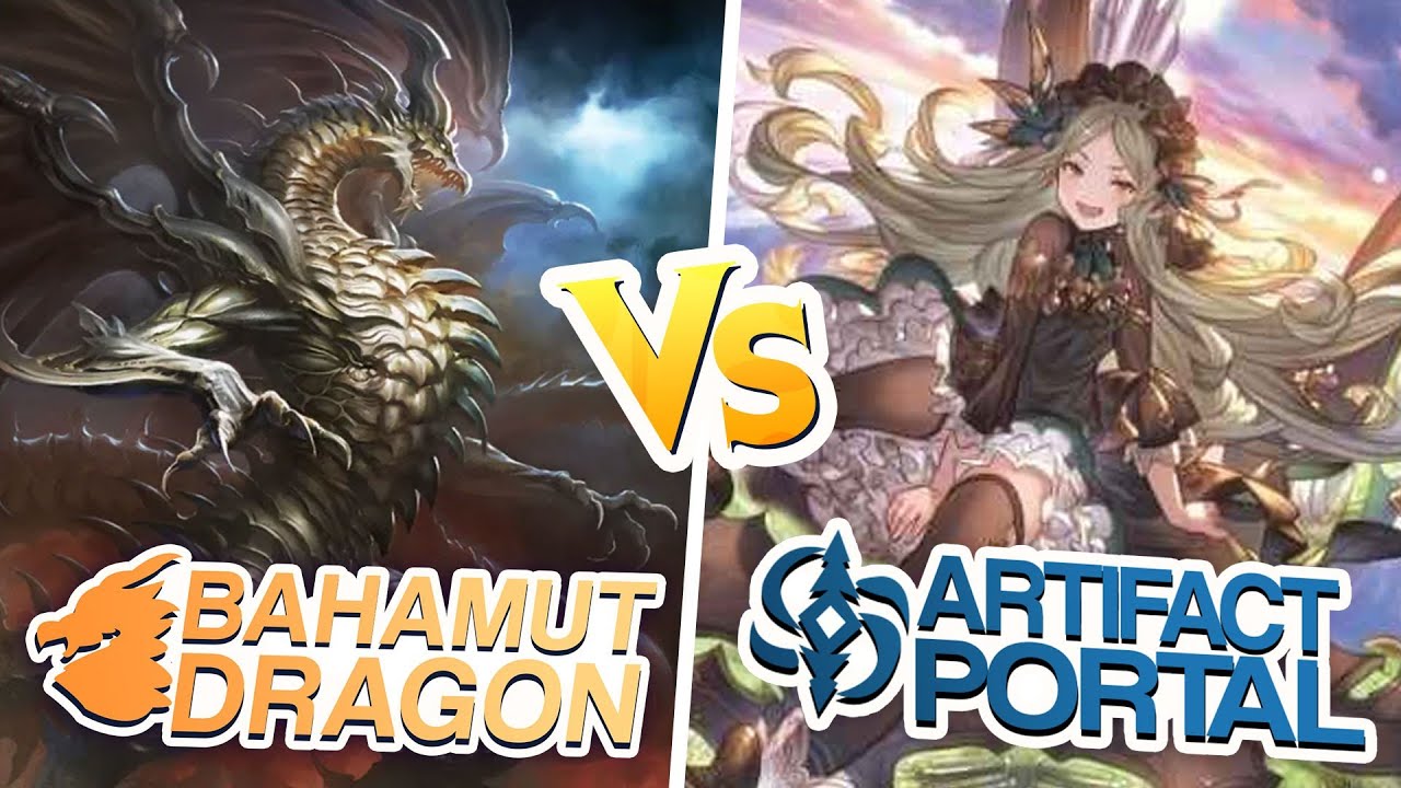 Battle! Bahamut Dragon (Dragoncraft) vs. Artifact Portal (Portalcraft) | Shadowverse