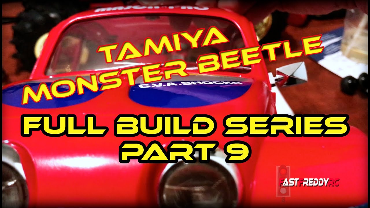 Tamiya Monster Beetle Build Series - (Steps 34-40) - Body Painting & Decals - Tips and Tricks