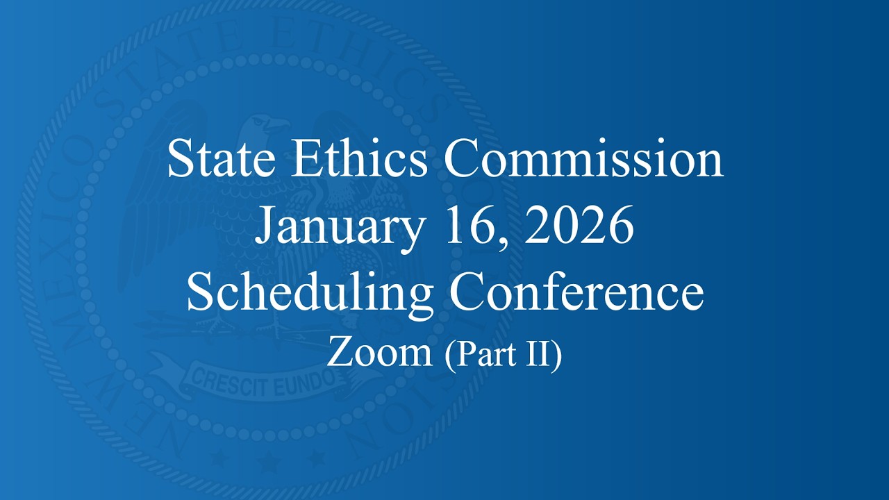 Initial Scheduling Conference