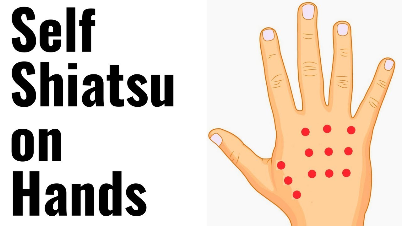 Self Shiatsu Massage on Hands - Massage Monday 405