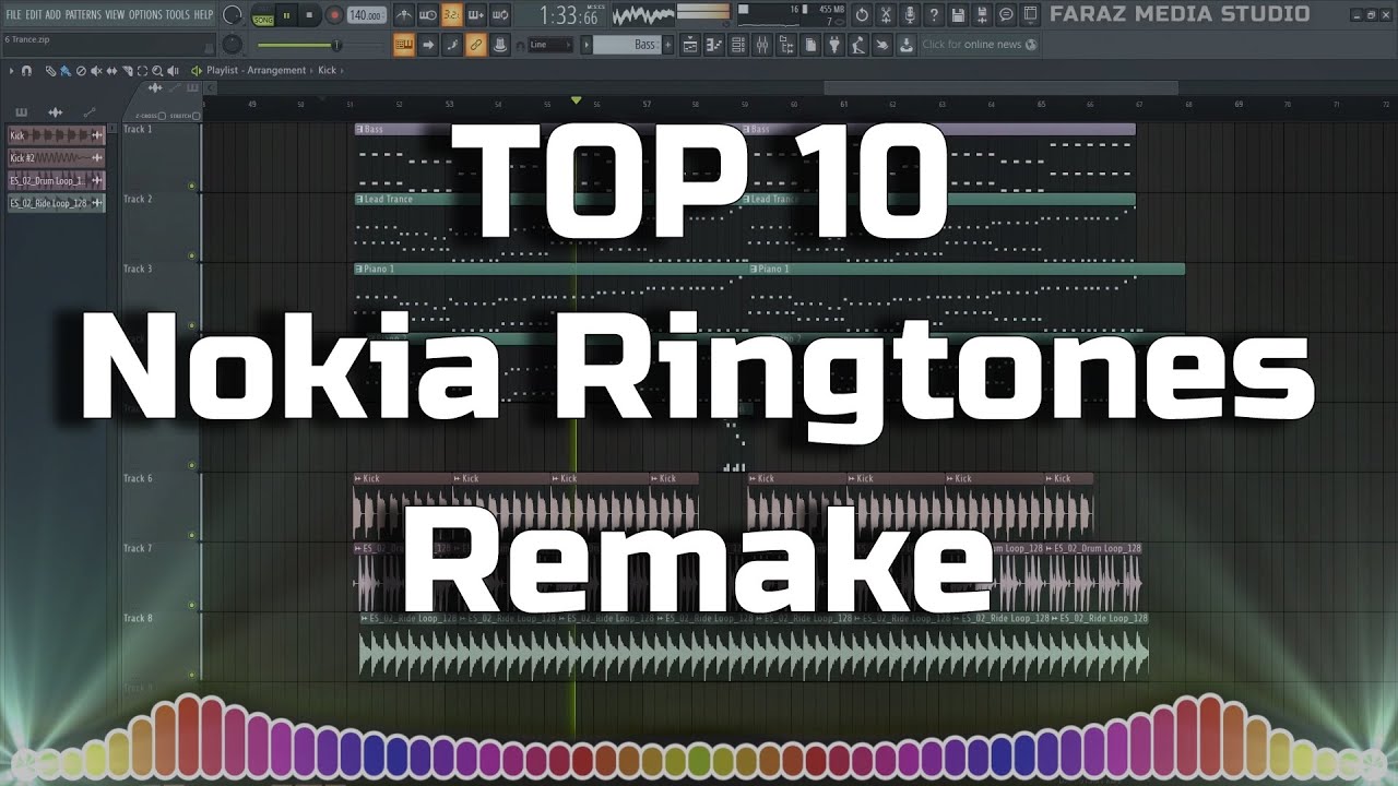 Top 10 Nokia Ringtones ( FL Studio Remake ) Faraz Fiction #nokia