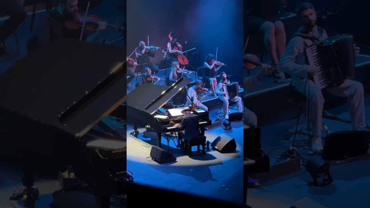 Ludovico Einaudi performs Pathos at the Royal Albert Hall in London - July 2025