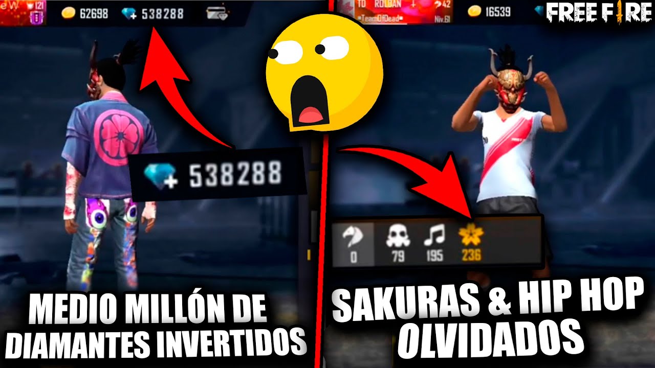 7 cuentas veteranas que fueron abandonadas parte 2 en Free Fire! 😭