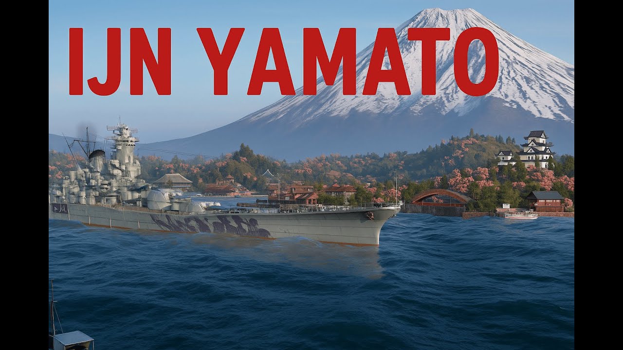IJN Yamato nach 2 Jahren Grind endlich im Hafen HIPE!