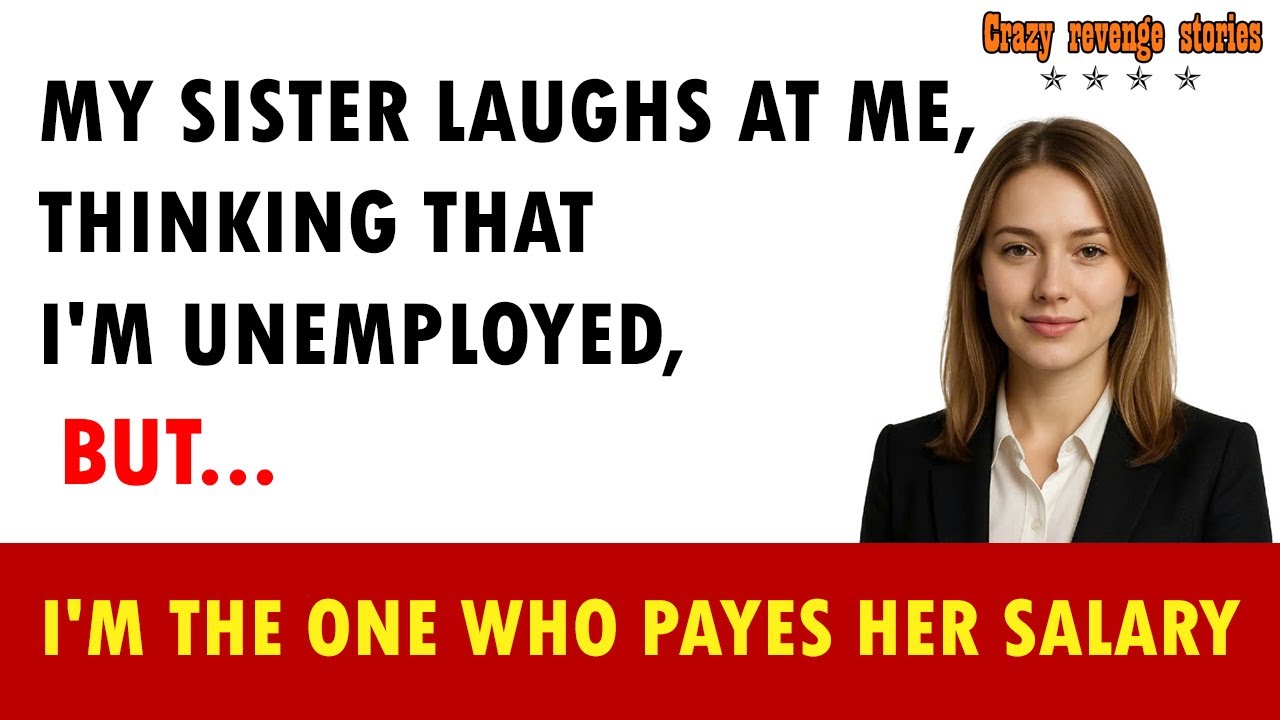 Revenge Stories My Sister Taunted Me at Family Dinner -Then Found Out I Was the One Paying Her Sala