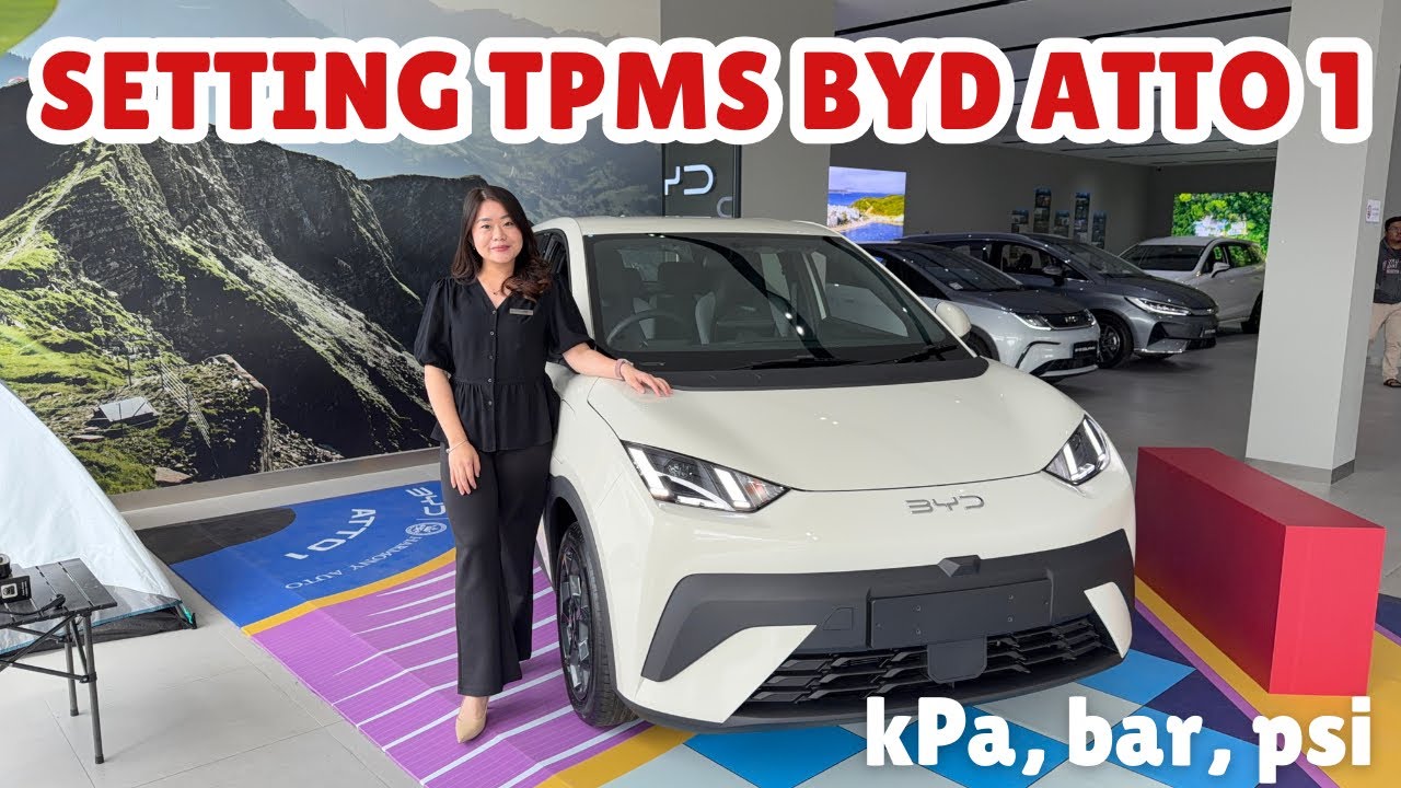 CARA SETTING TPMS BYD ATTO 1 | TIRE PRESSURE MONITORING SYSTEM