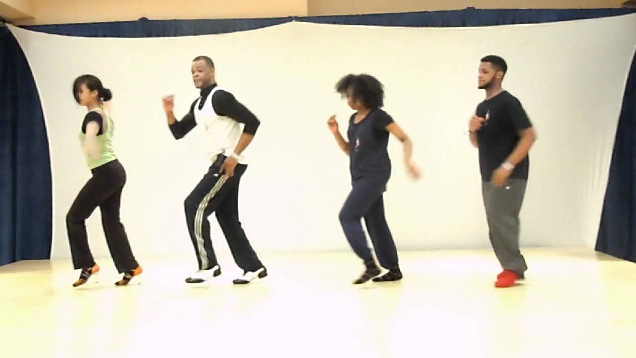 P'Kante Demo of Footwork/Partnerwork @Baltimore SalsaFest 2012