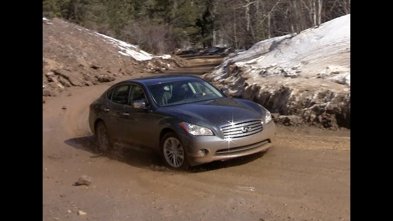 2012 Cadillac CTS versus Infiniti M56x All-Wheel-Drive Mashup Review