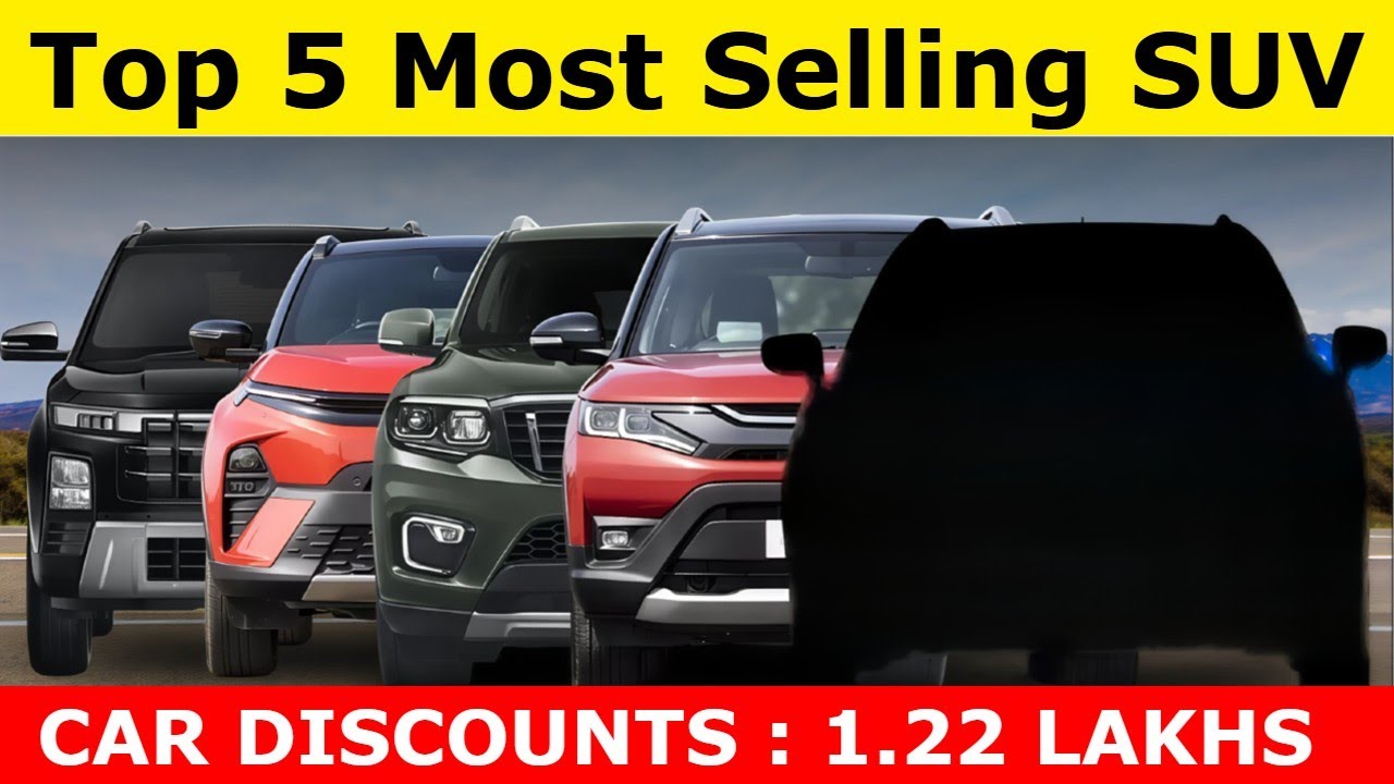 Top 5 Best-Selling SUVs in India | July 2025 Sales Report 🚗🔥 | Honda Discounts💰Save Upto ₹1.22 Lakh