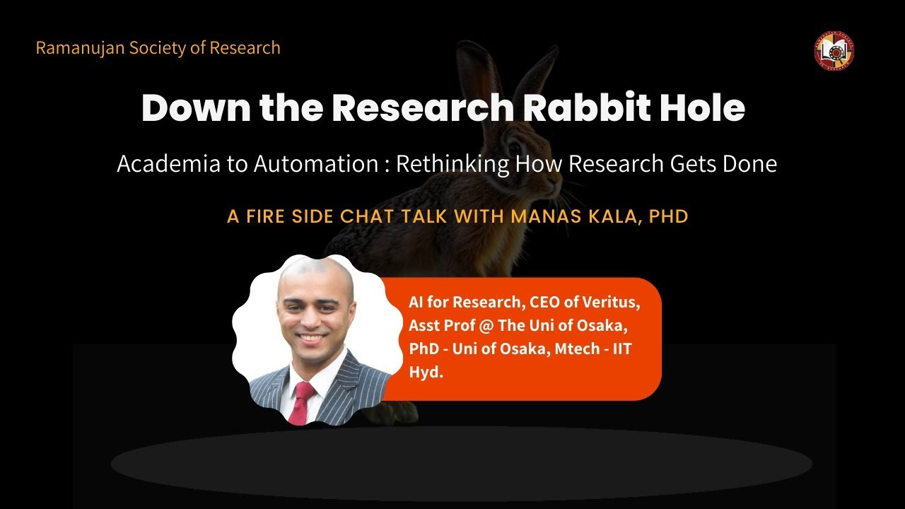 Episode 2 | Academic to Automation : Rethinking How Research Gets Done w/ Dr. Manas Kala 🔎♾️🔍