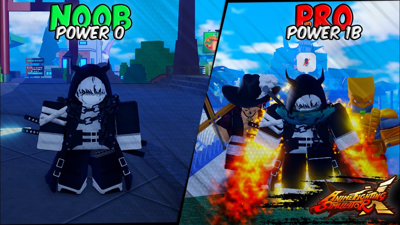 Noob to Pro and Obtaining Boss Drop | Anime Fighting Simulator X