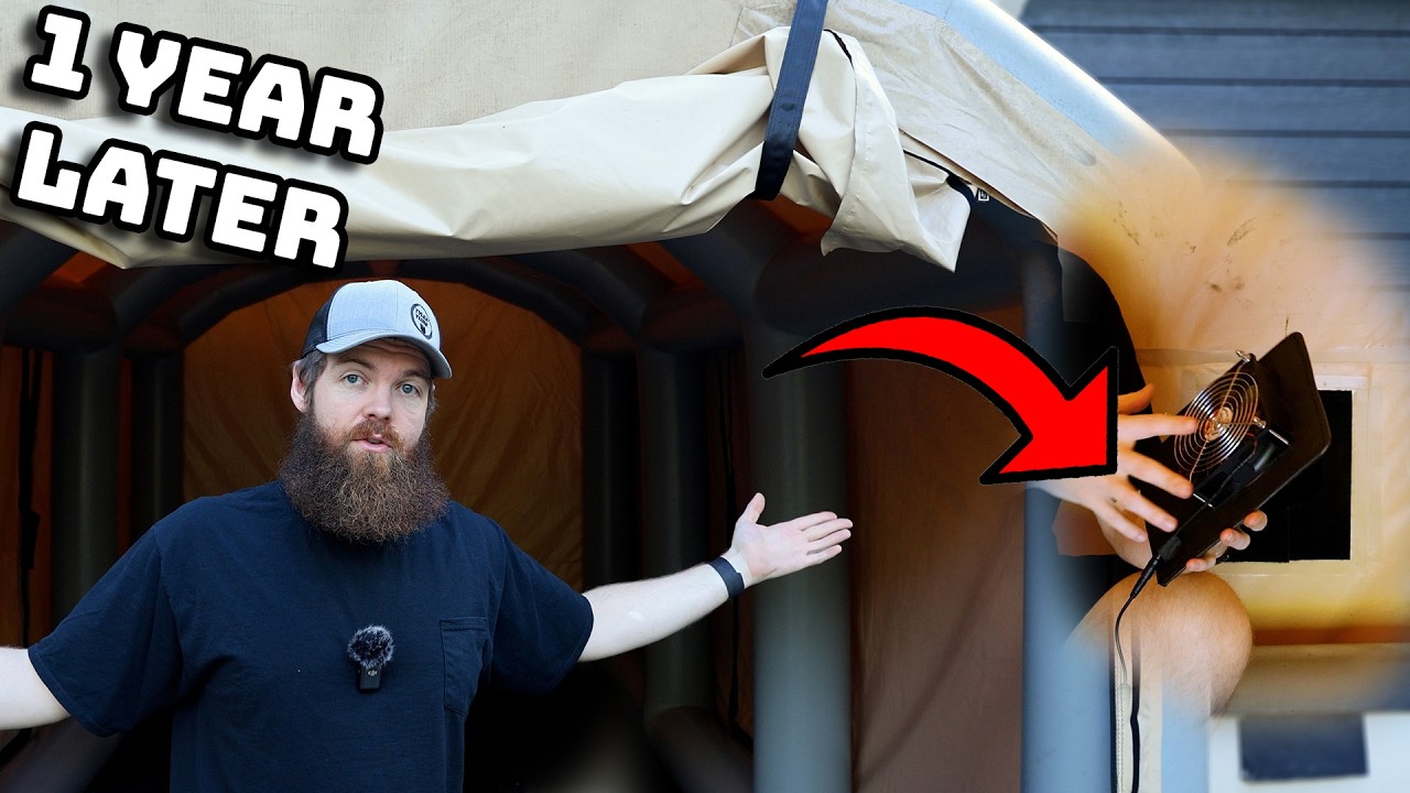 Inflatable Garage 1 Year Update!
