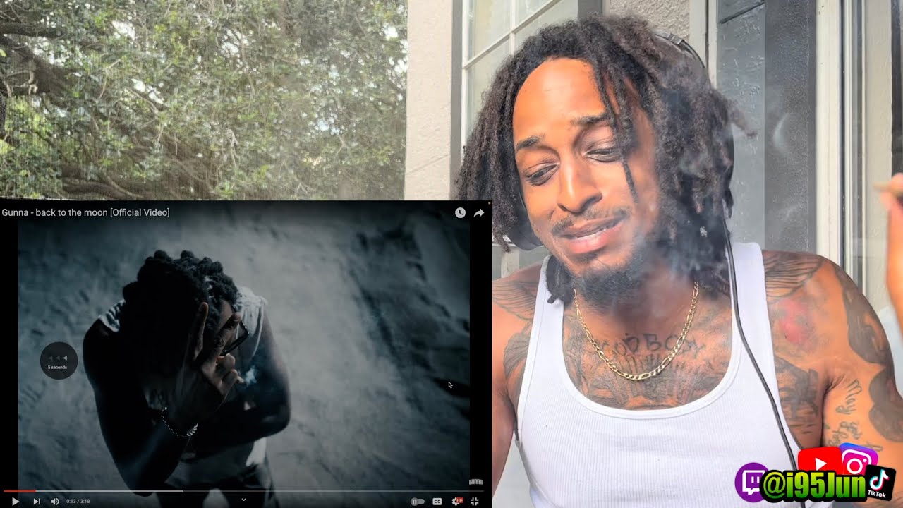 Gunna - back to the moon [Official Video] | @i95jun REACTION