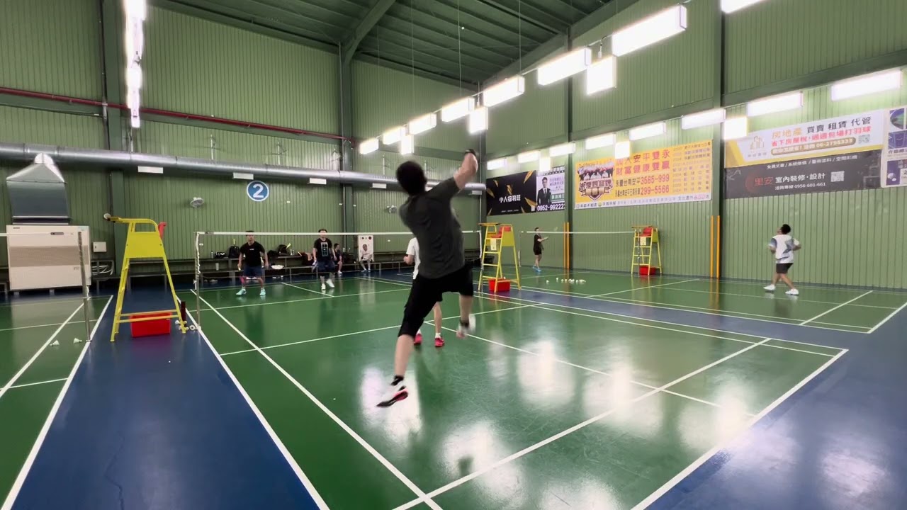 和緯 羽球男雙Power&逸峰VS 睿塵&雄宇2026/02/20