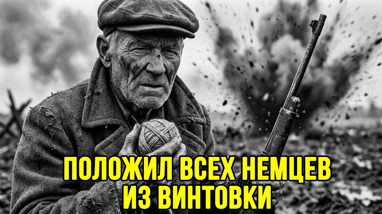 Немецкие снайперы назвали его «призраком». Ему было семьдесят семь лет.