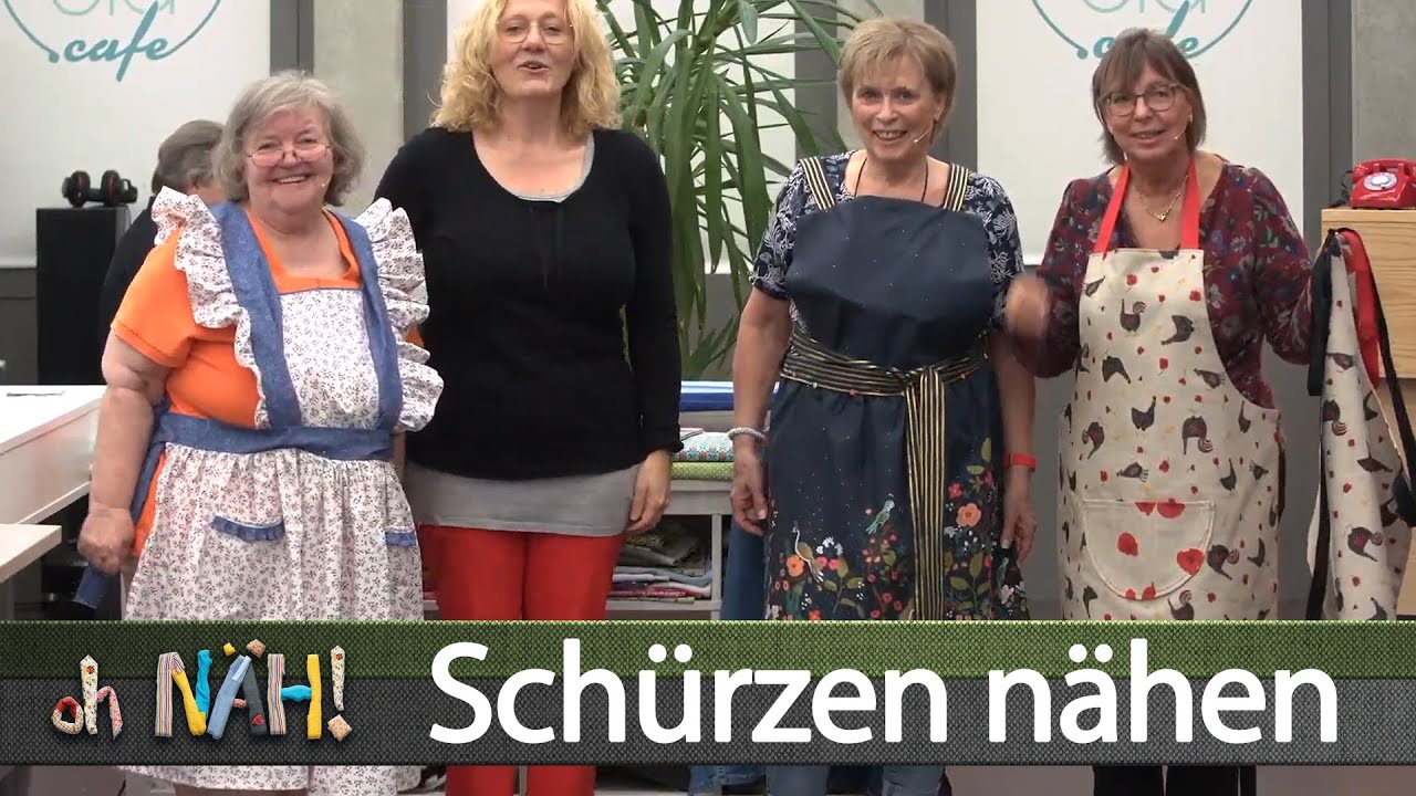 oh NÄH! – Schürzen nähen 2 (Aufz. v. 08.10.2021)