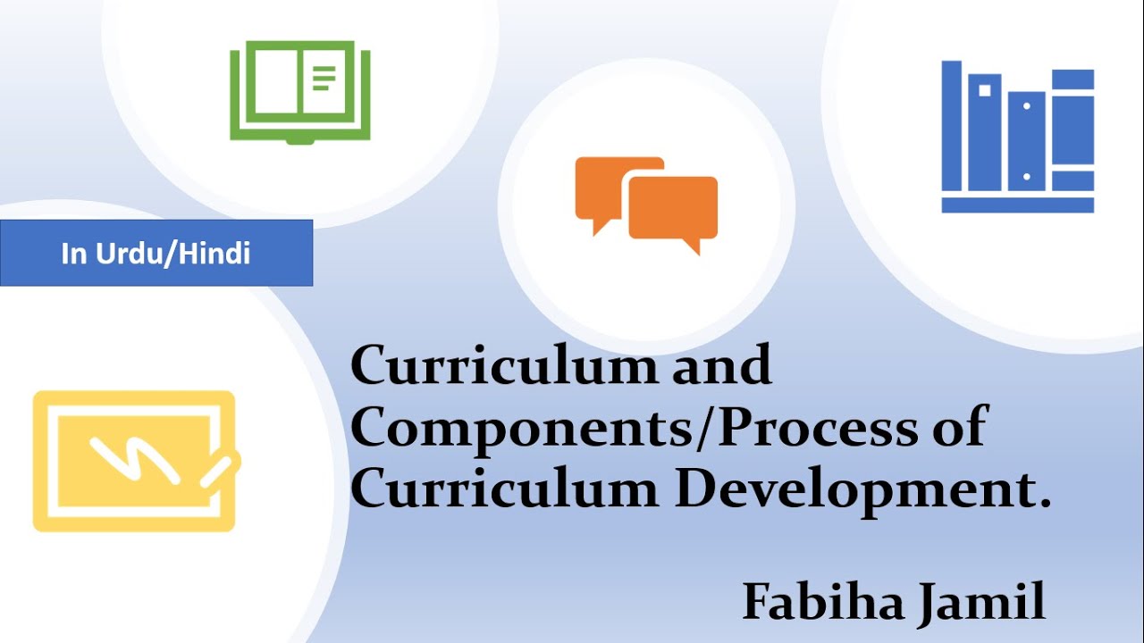 What is Curriculum and It's Components/Process (Urdu/Hindi)