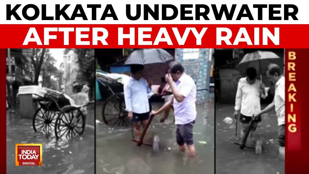 Heavy Overnight Rain Inundates Kolkata, Paralyzing Traffic and Normal Life on Tuesday | India Today