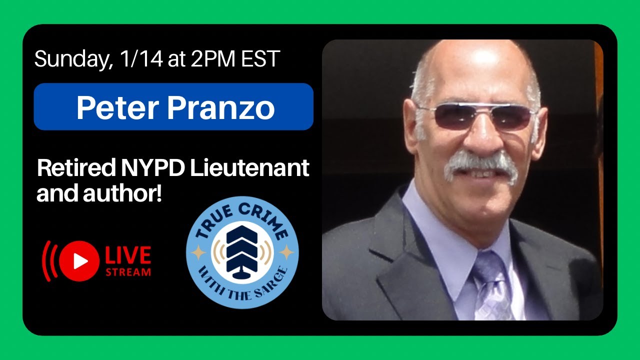 Peter Pranzo | Retired NYPD LT and Author