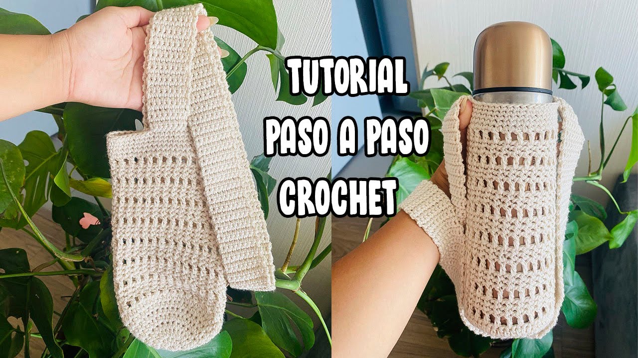 🌈UN BOLSO MUY UTIL y PRACTICO a CROCHET ❤ (LO NECESITAS) tutorial paso a paso‼