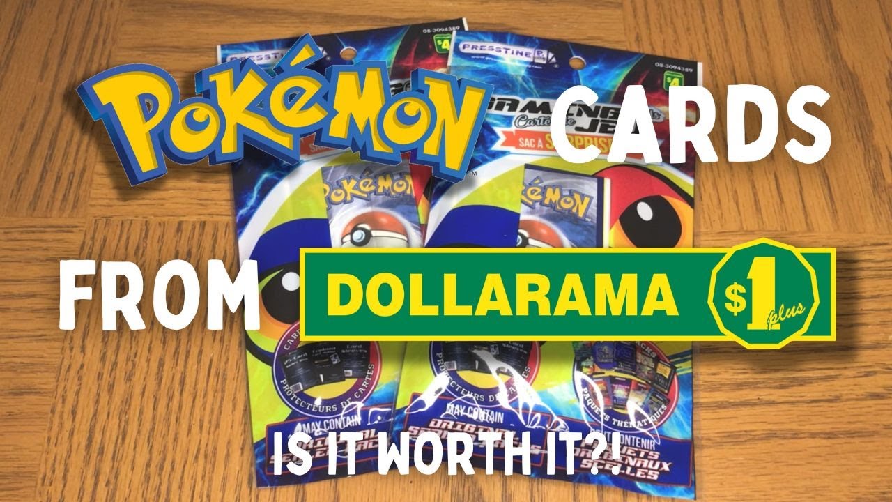 Are the Pokemon Cards from Dollarama Worth Buying?!