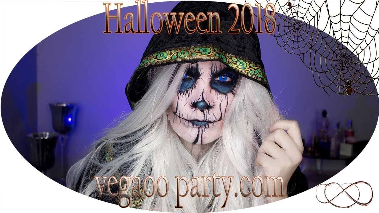[ Maquillage Halloween 2018 N°1] Maquillage Halloween avec Vegaoo Party