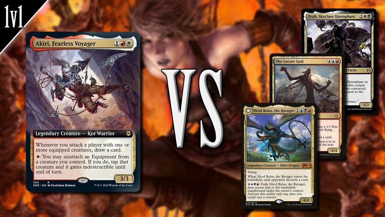 Akiri Fearless Voyager | 1v1 Commander EDH gameplay | eedi H tribalkai